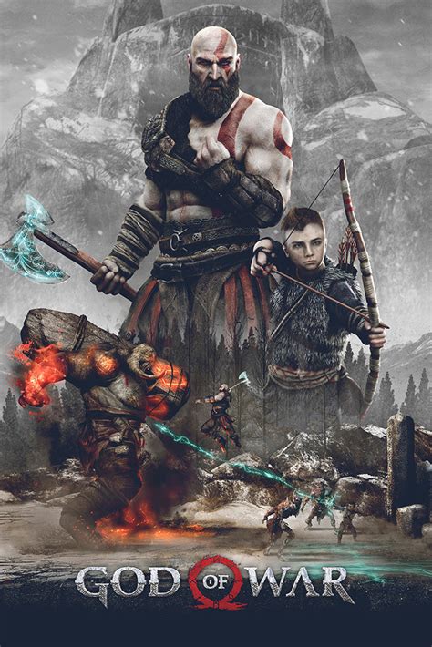 God Of War 2018 Poster A Complete Guide To God Of War S Preorder