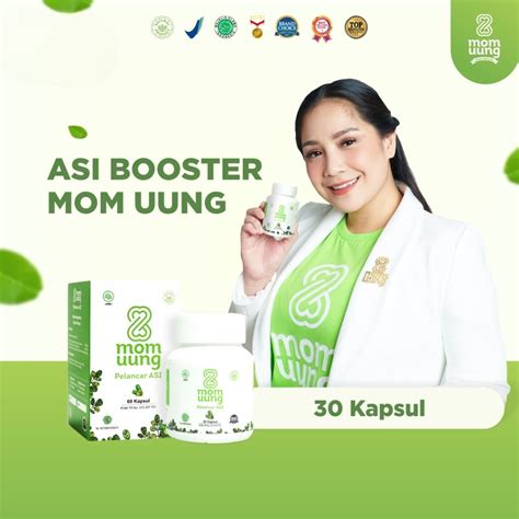 Jual JBS Mom Uung 30 Kapsul Pelancar ASI Booster Pelancar ASI Daun