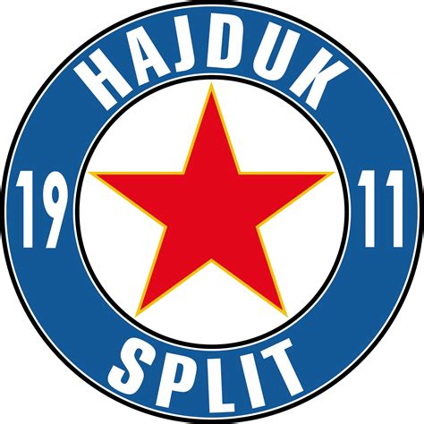 Emblemen HNK Hajduk Split-Patch- 4,5 x 2,5 Creatieve hobby's fortnum.com.au