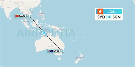 JQ61 Flight Status Jetstar Airways Sydney To Ho Chi Minh City JST61