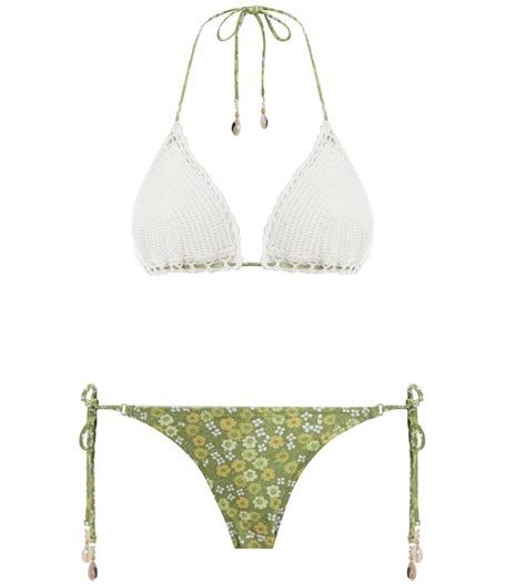 Zimmermann Peggy Crochet Bikini Shopstyle Two Piece