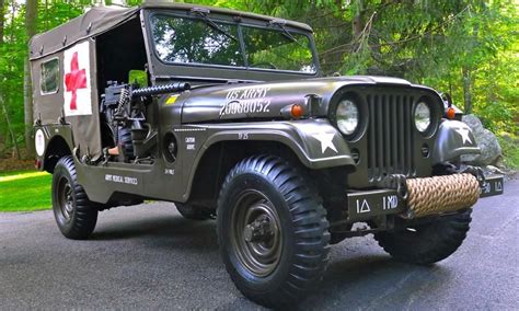 1955 Willys M170 Jeep Frontline Ambulance For Sale On Ebay Autoweek