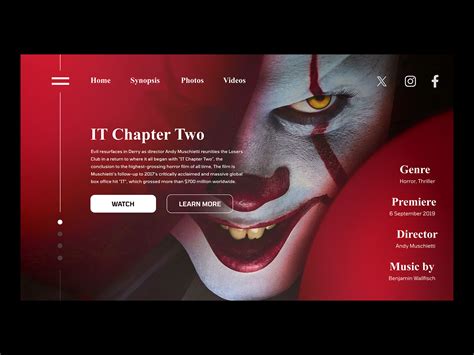 IT CHAPTER 2 WEB UI | Behance :: Behance