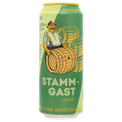 Пиво Stammgast Lager светлое фильтрованное 0,5 л купить по лучшей цене ...