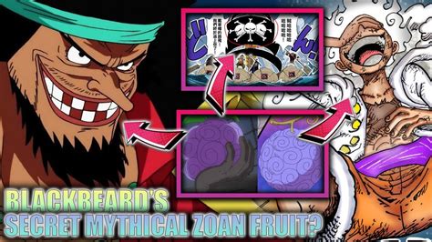 Blackbeard Had A Mythical Zoan Devil Fruit The Whole Time One Piece