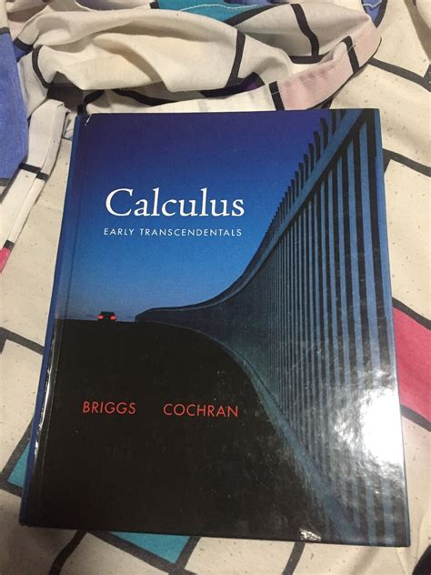 Calculus Early Transcendentals Single Variable Briggs Cochran Gillett