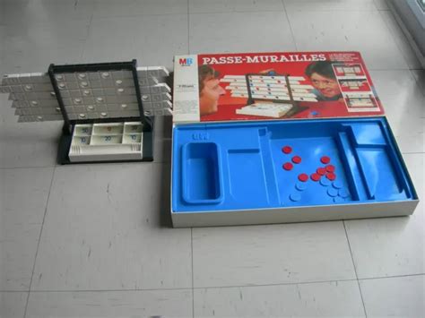 JEU DE SOCIÉTÉ complet PASSE MURAILLES Le jeu de tactique MB Jeux