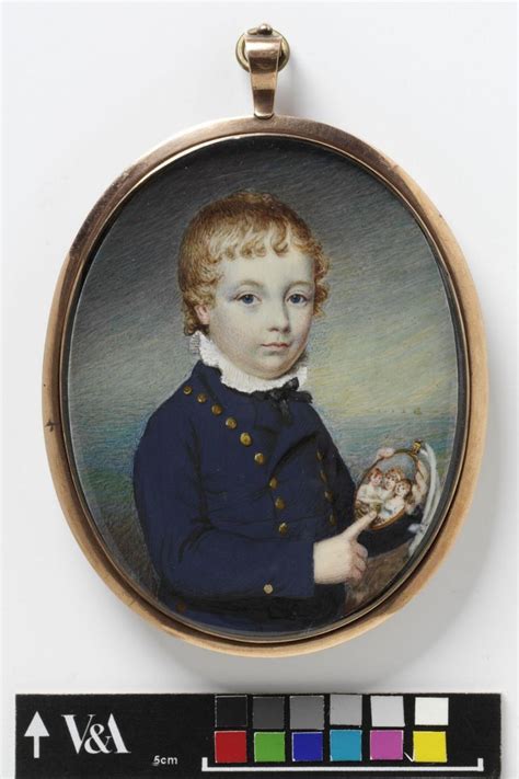 Portrait Of The Son Of A Purser In The East India Company S Service