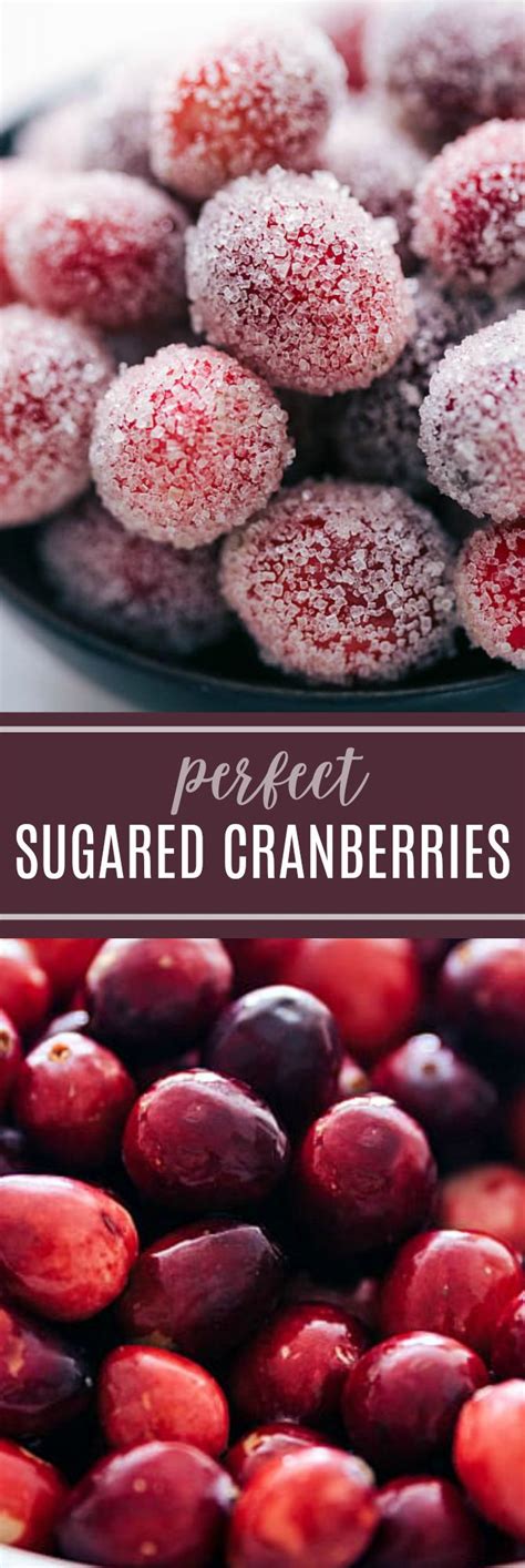 Wow Your Guests With These Sugared Cranberries They Make A Beautiful