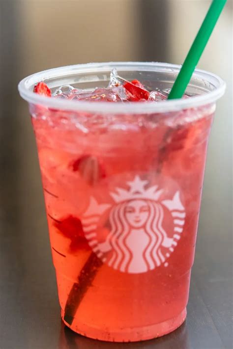 Starbucks Strawberry Acai Refresher Copycat Coffee Levels