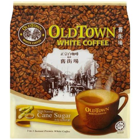 Malaysia S Old Town White Coffee Mix In Natural Cane Sugar G X