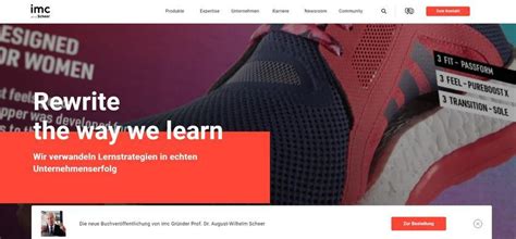 imc AG aus Saarbrücken präsentiert auf der Learning Technologies Messe