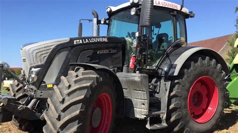 Démonstration De Pressage Avec Fendt 939 Black Beauty Et Presse Krone 1290 Hdp Ii Eta La