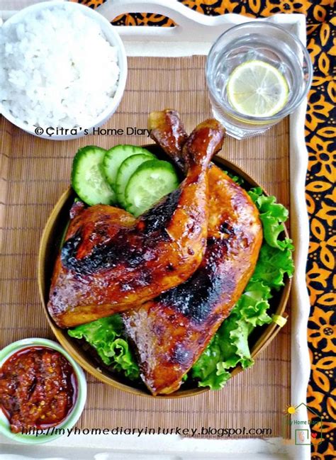 Citra's Home Diary: Resep Ayam Bakar Kecap / authentic İndonesian sweet ...