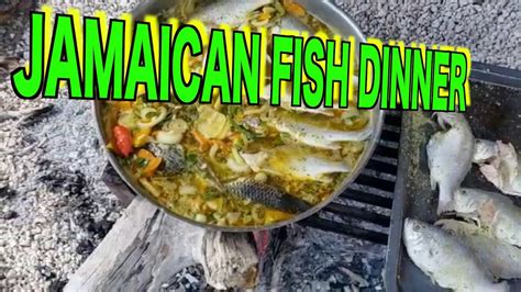 Jamaican Fry Fish And Steam Fish Lunch Youtube