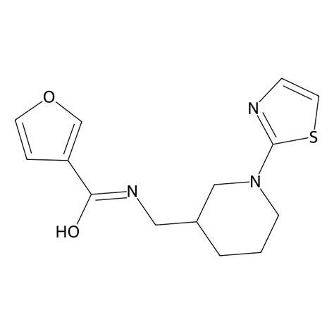 Buy N 1 Thiazol 2 Yl Piperidin 3 Yl Methyl Furan 3 Carboxamide