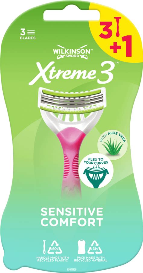 WILKINSON SWORD Xtreme 3 Sensitive Comfort jednokratni brijač za žene