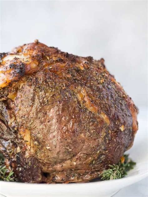 Foolproof Garlic Herb Prime Rib Roast Joyful Healthy Eats