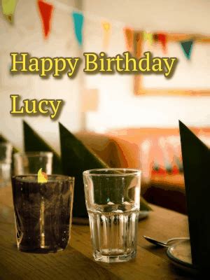 Happy Birthday Lucy GIF 2