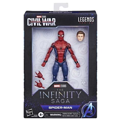 Hasbro 孩之寶 漫威 Marvel 復仇者聯盟 6吋傳奇人物 Infinity Saga 精選 蜘蛛人 Pchome 24h購物