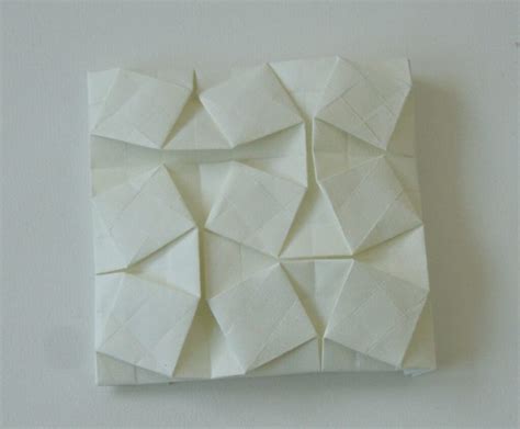 Origami Tessellations Tutorial Squares Flat Tessellations Learn Paper