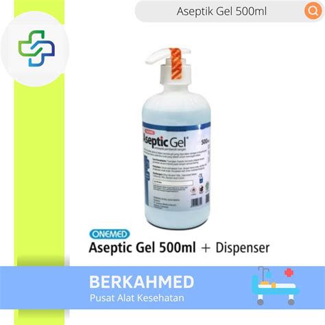 Jual Aseptic Gel Ml Onemed Hand Sanitizer Ml Shopee Indonesia