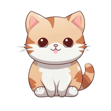 Cute Kawaii Cat, Cat, Cute Cat, Cat Icon PNG Transparent Image and ...