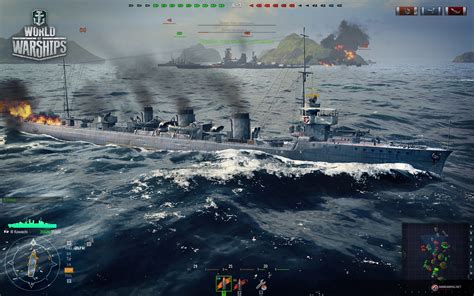 World Of Warships Game War Military Video Wwll Battleship Ship