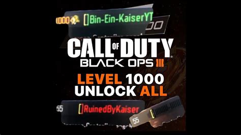 Bo3 Unlock All Coloured Names Godmode Youtube