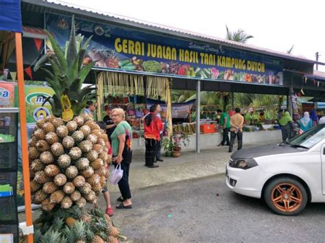 Gerai Jualan Hasil Tani Kampung Duyoh Tingkat Pendapatan Penduduk