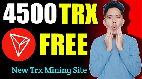 New Trx Mining Website Today Free Usdt Earning Site Usdt Cloud