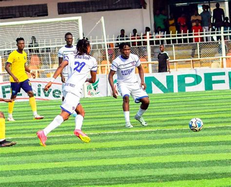 Bayelsa United S Resurgence Unveiling The Tactical Symphony