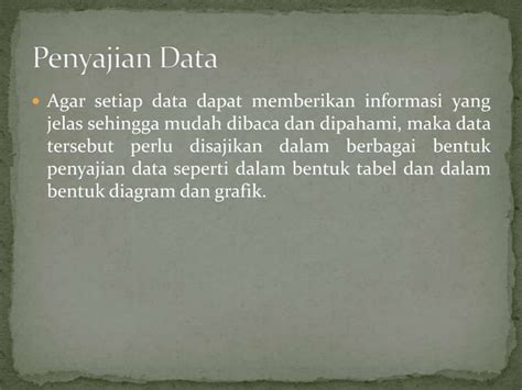 Menganalisis Data Statistik Dalam Penelitian Tindakan Kelas PPT