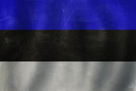 Premium Photo Estonia Concept With Estonian Flag Background