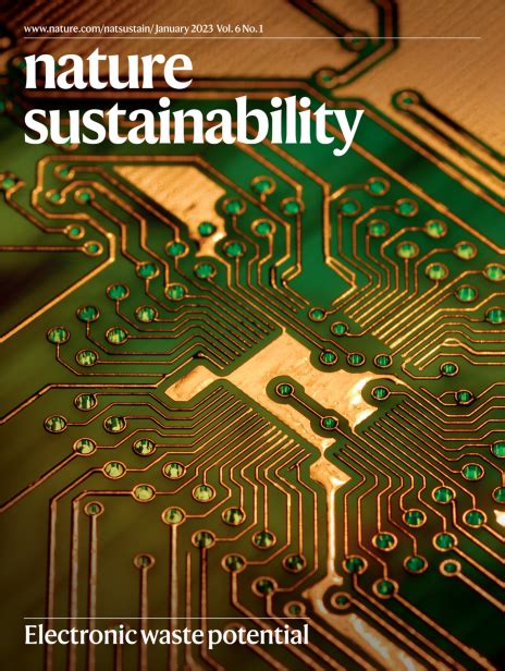 Subscribe To Nature Sustainability