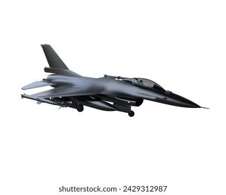 Jet Fighter Isolated On White Background Stock Photo 2343691331 ...