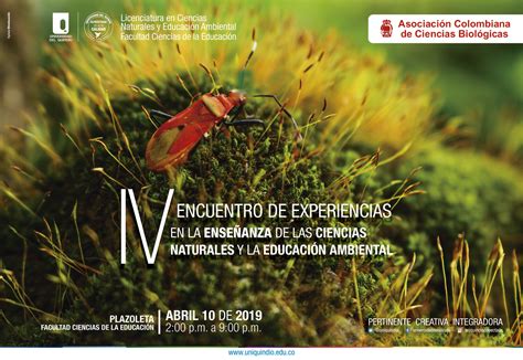 IV Encuentro de Experiencias en la Enseñanza de las Ciencias Naturales