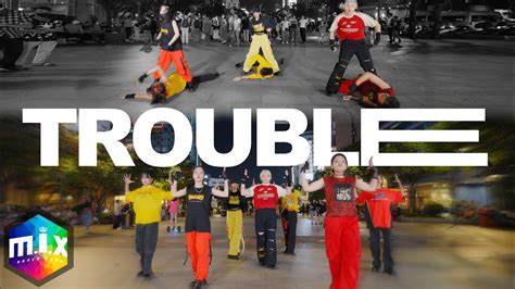 KPOP IN PUBLIC EVNNE 이븐 TROUBLE Dance cover by M I X from