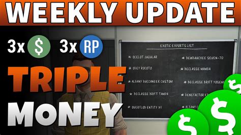 Gta Gentleman Gta Triple Money This Week Gta Online Double Rp And