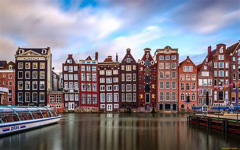 Amsterdam Netherlands Amsterdam Canal Netherlands Houses Hd