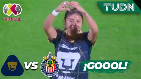 Guerrero Hace Un Gol De Billarista Pumas 2 1 Chivas Liga Mx