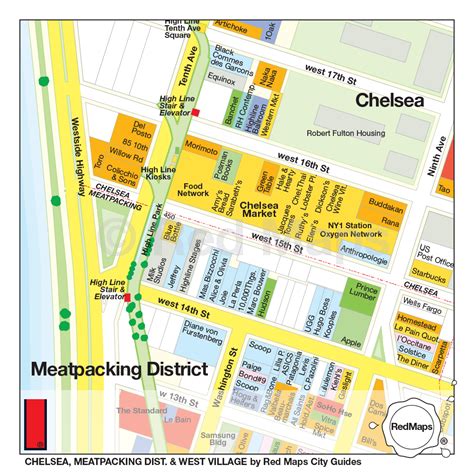 Chelsea NY Map