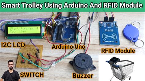 Smart Trolley Using Arduino And RFID Module Mytrained Premier