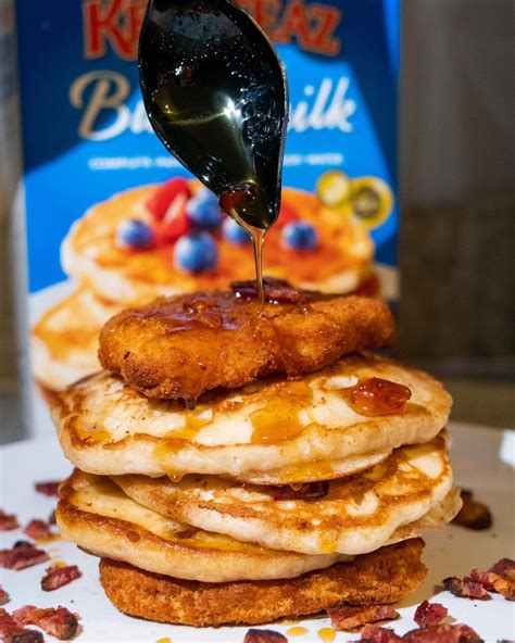 Hot Honey Chicken Pancakes | Krusteaz