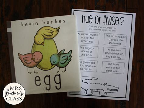 Egg A New Kevin Henkes Book Mrs Bremers Class