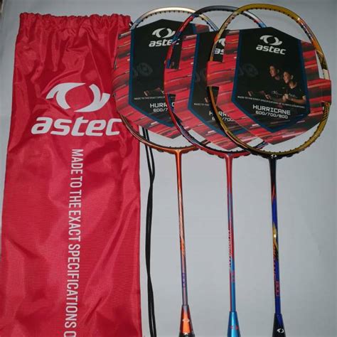 Raket Badminton Astec Hurricane 800 Original Lazada Indonesia