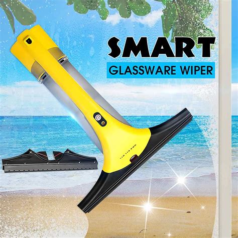 Cordless Electric Window Cleaner Rechargeable Household Glass Vacuum Car Window Steam Cleaner