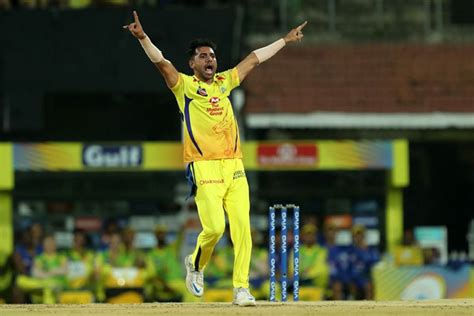 Ipl Chennai Super Kings Pacer Deepak Chahar Creates The Record