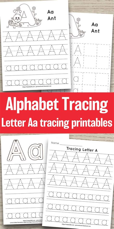 These Letter Aa Tracing Worksheets Are Perfect For Preschool Pre K