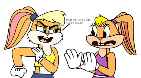 Lola Bunny Vs Tlts Lola Bunny By Marcospower1996 On Deviantart